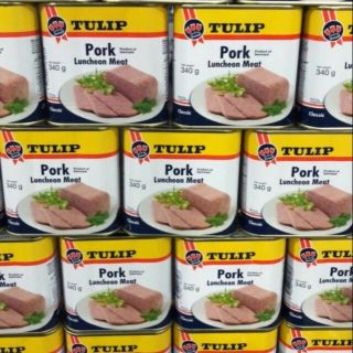 Thịt hộp heo tulip pork luncheon meat 340gram