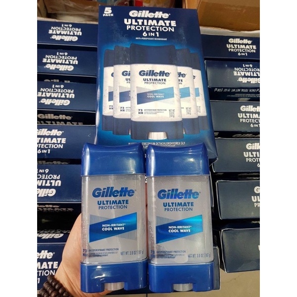 Gillette Endurance Cool Wave Clear Gel
