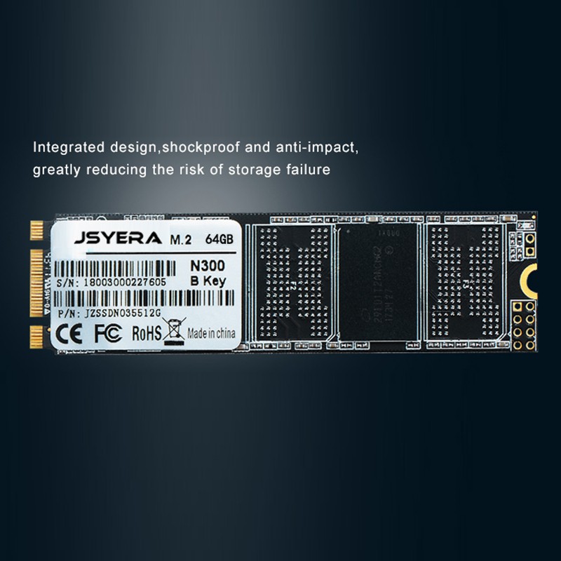 SATA CHANNEL Thiết Bị Lưu Trữ Ổ Cứng Ssd Jsyera 64gb Ngff M.2 Ssd 2280 M2 B Cho Máy Tính / Laptop | BigBuy360 - bigbuy360.vn