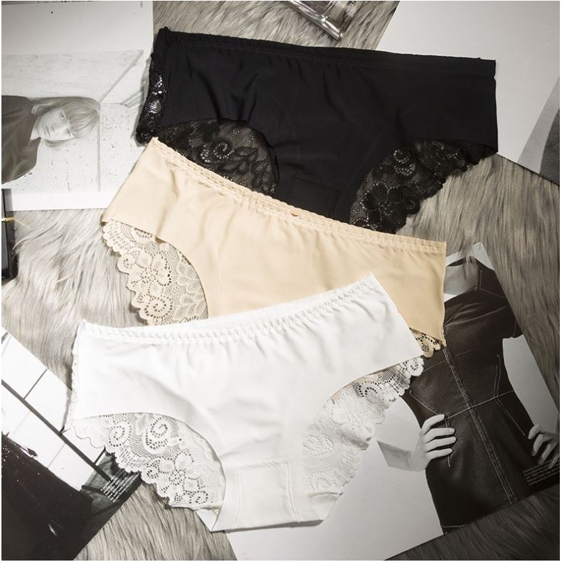 Quần lót nữ - Quần chip nữ phối ren quyến rũ - Đồ lót nữ TTG126