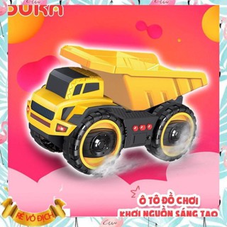 BỘ ĐỒ CHƠI - XE CÔNG TRÌNH CÓ NHẠC, ĐÈN - XE BEN (806033)- ĐẠT TIÊU CHUẨN AN TOÀN CHO BÉ