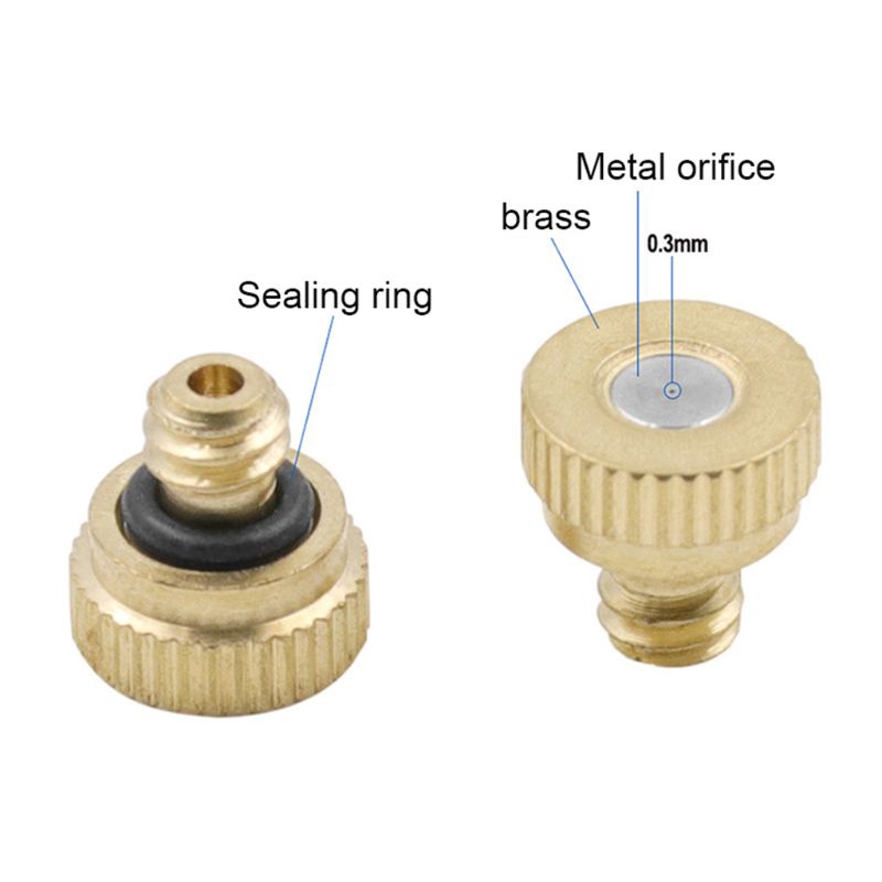 Vòi Phun Sương 0.1mm 0.2mm 0.3mm 0.4mm 0.5mm Chất Lượng Cao