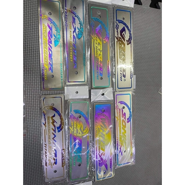 Bảng tên titan    phân loại  sonic  vario  exciter  winner  winner x  raider  satria