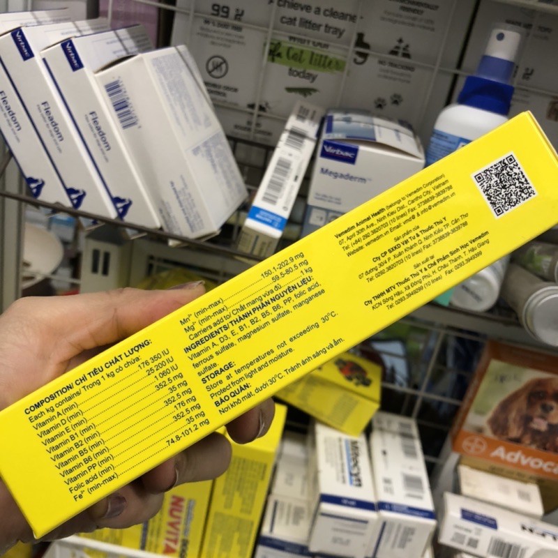 Gel dinh dưỡng Nuvita gel cho chó mèo