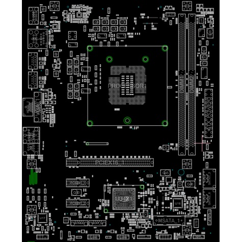 Sơ đồ mạch Boardview MS-7848 ver 1.0 MS 7848 dùng cho thợ sửa chữa