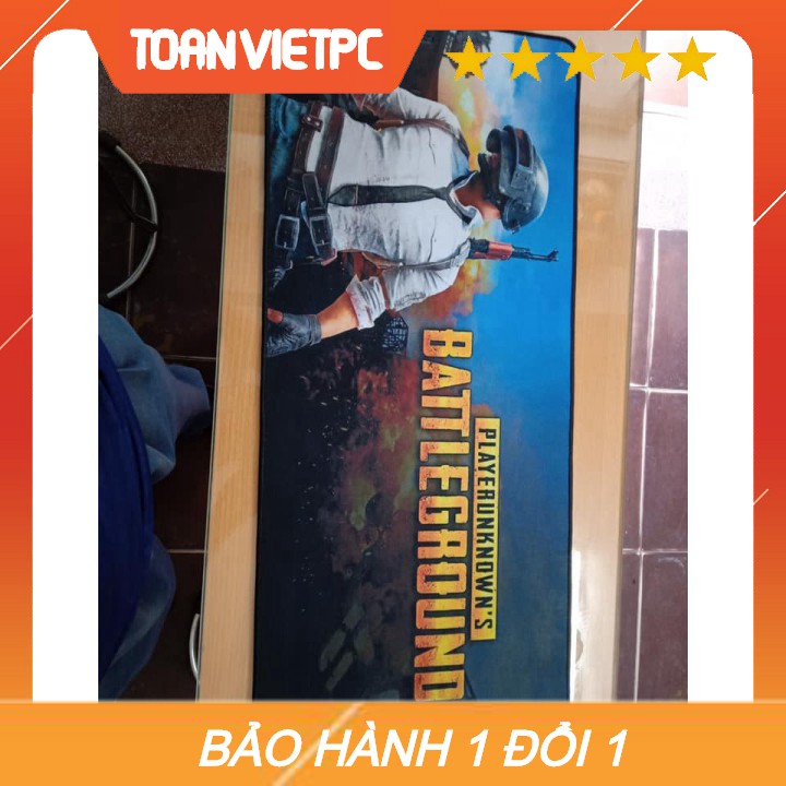 [30x80] Miếng Lót Di Chuột Game PUBG Kích Thước 30x80cm Khâu Bo Viền Bền Đẹp
