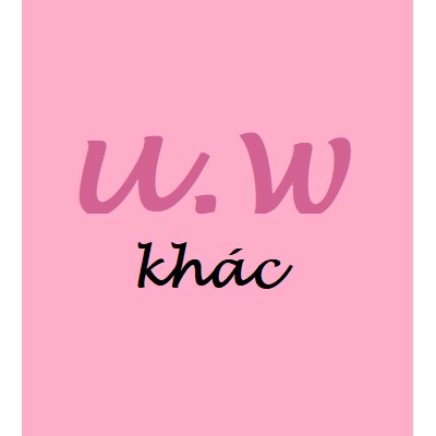 U.W - ĐỒ XINH (NHẬN ORDER)