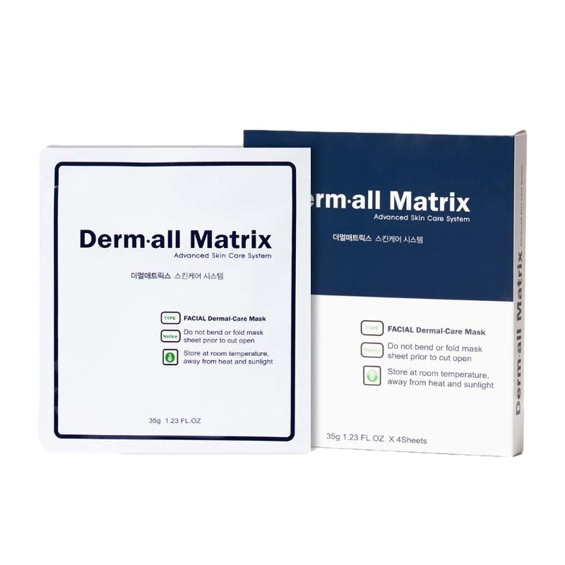 Mặt nạ dưỡng da giảm mụn chống lão hóa dưỡng ẩm trắng da Derm all Matrix LUVELA MN07