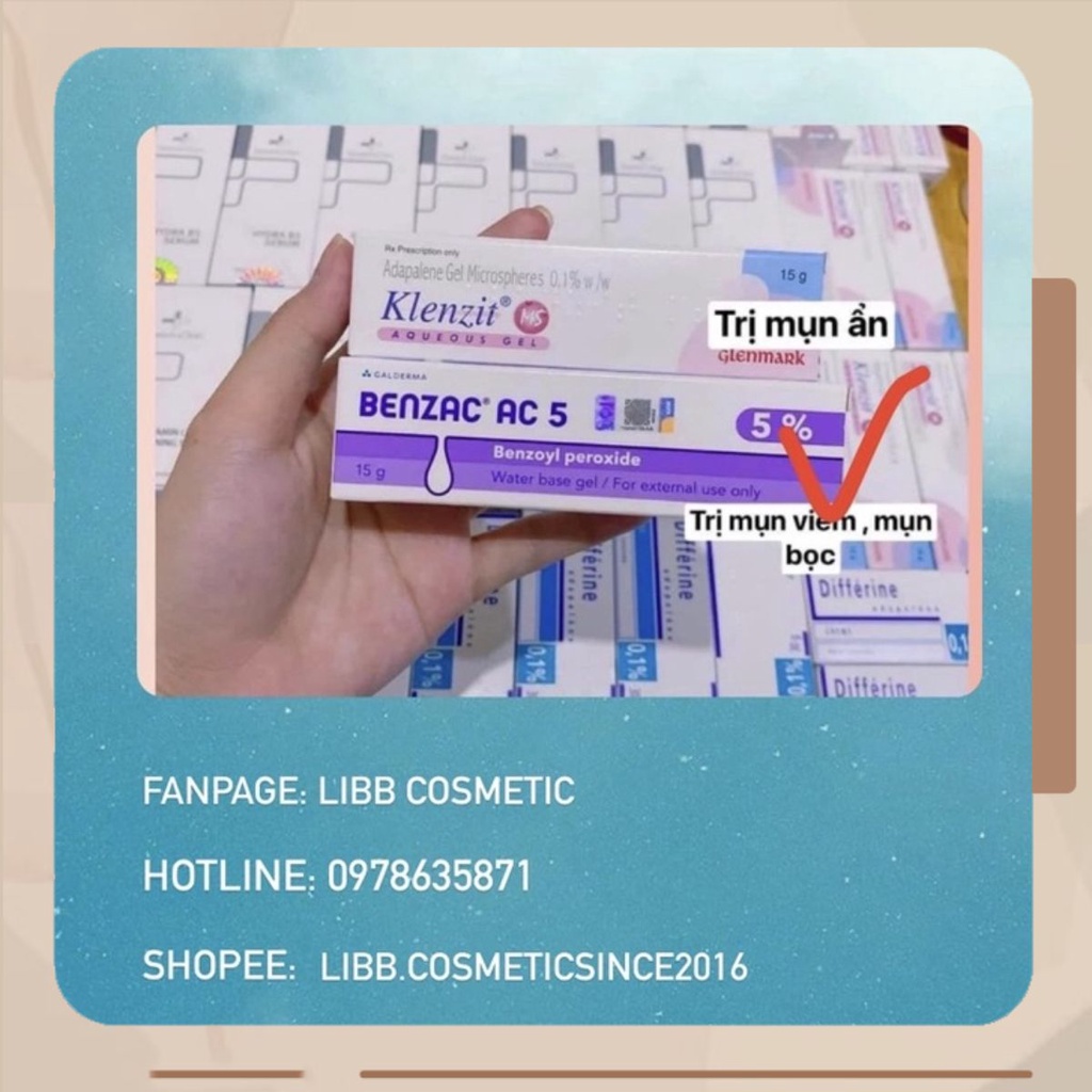 Chấm mụn Benzac AC 5