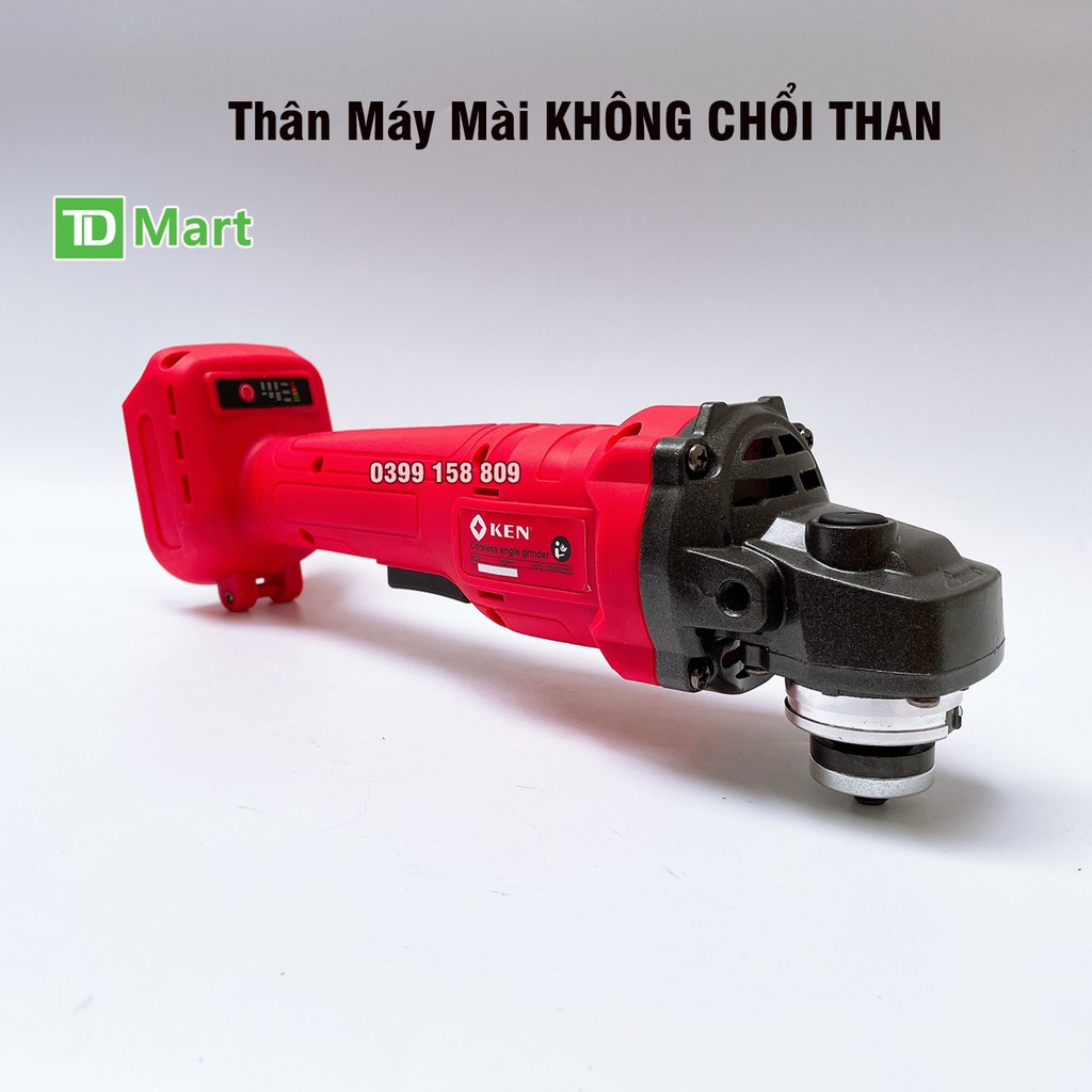 Thân máy mài dùng pin KEN không chổi than 100% lõi đồng