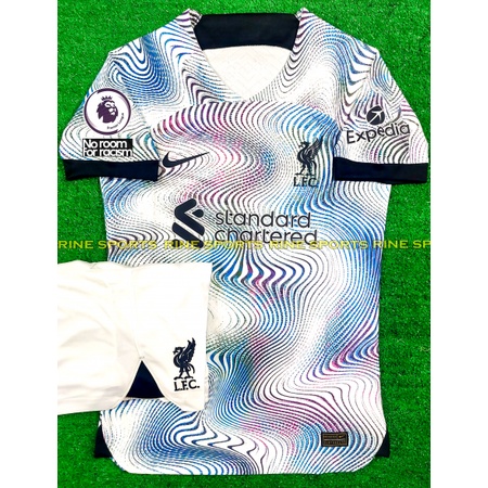 Bộ Áo bóng đá Liver sân khách Super Bodyfix Thailand mùa giải 2022-2023 Giống thi đấu 100%
