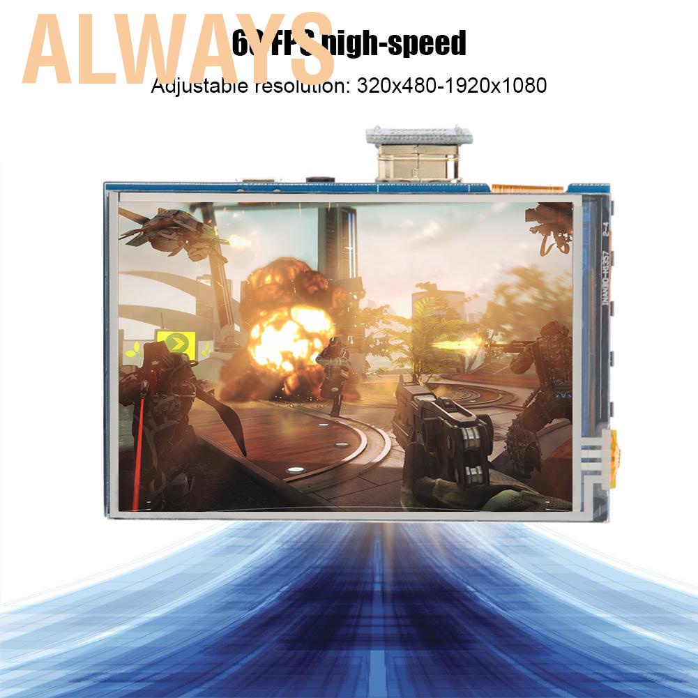 Mô đun màn hình LCD 3.5 inch 1080P IPS chuyên dụng cho Raspberry Pi 4B