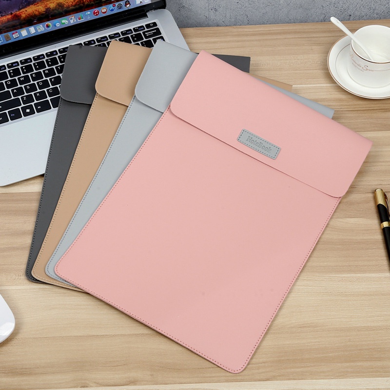 Túi chống sốc Laptop, Macbook Da thời trang siêu mỏng 2022