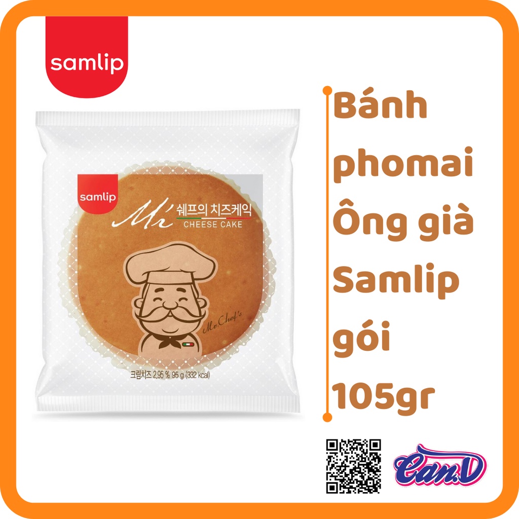 Bánh phomai Ông già Samlip gói 105gr