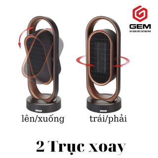 Máy sưởi ceramic UNOLD Ceramic 3 chiều Máy sưởi mini