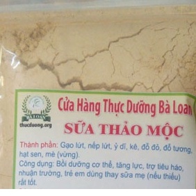 Sữa thảo mộc 500g Thực Dưỡng Bà Loan