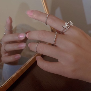 Set 3 Nhẫn Độc Đáo Phong Cách Hàn Quốc