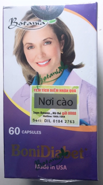 ✅( CHÍNH HÃNG) BoniDiabet-Hỗ Trợ Điều Trị Bệnh Tiểu Đường (Mua 5 tặng 1 lọ 30 viên bằng tem tích điểm của BoniDiabet. | BigBuy360 - bigbuy360.vn