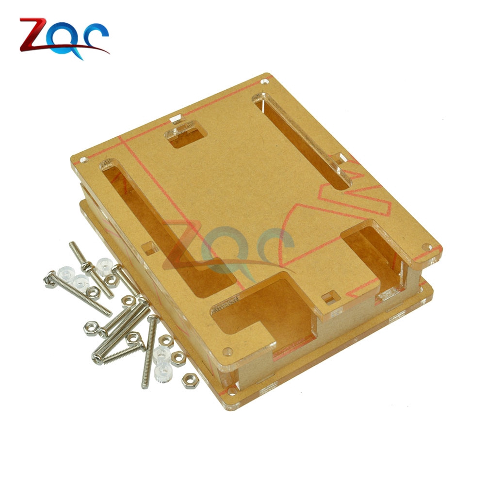 1 Bộ Vỏ Trong Suốt Cho Arduino UNO R3