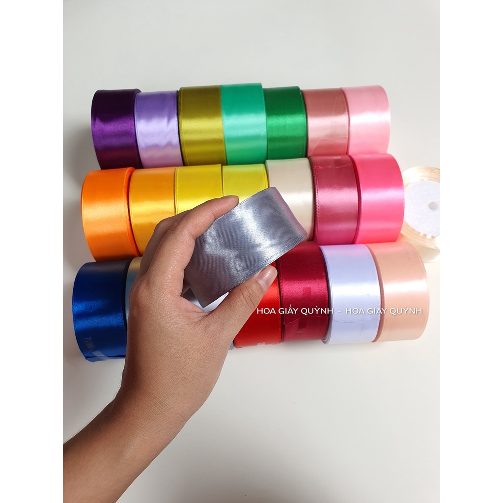 RUY BĂNG LỤA 4cm x 20m