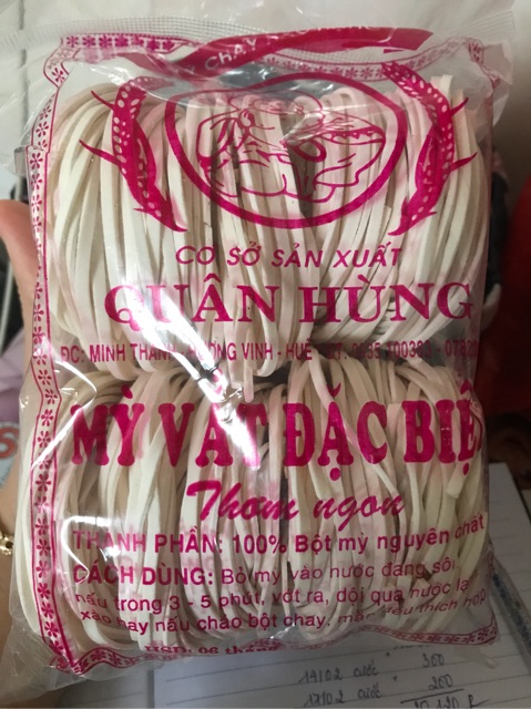 Bánh canh Bột mì vắt bột mì khô Huế