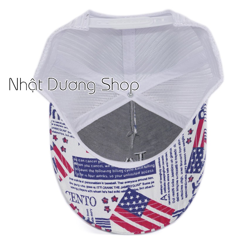 Nón kết lưới LA - Chất liệu Kaki kết hợp với lưới tạo nên sự độc đáo và thoáng mát cho người đội