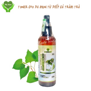 Toner Cho Da Mụn, Làm Sạch, Dưỡng Da, Cấp Ẩm Từ Diếp Cá Tràm Trà Thiên Nhiên Mẹ Ken 100ml