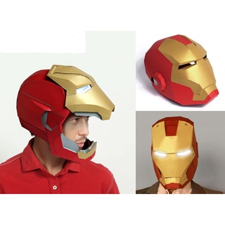 Mặt Nạ Lắp Ráp Iron Man 3d