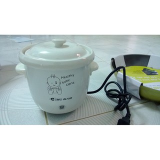 Nồi chưng yến, nấu cháo đa năng nắp sứ Baby care hàng loại 1