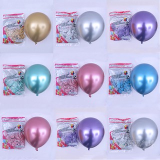 Set 50 bong bóng siêu nhũ size 25cm