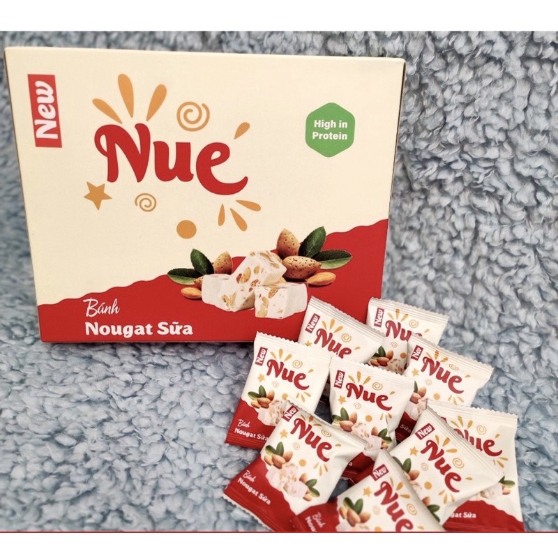 bánh nue 210g Nougat sữa