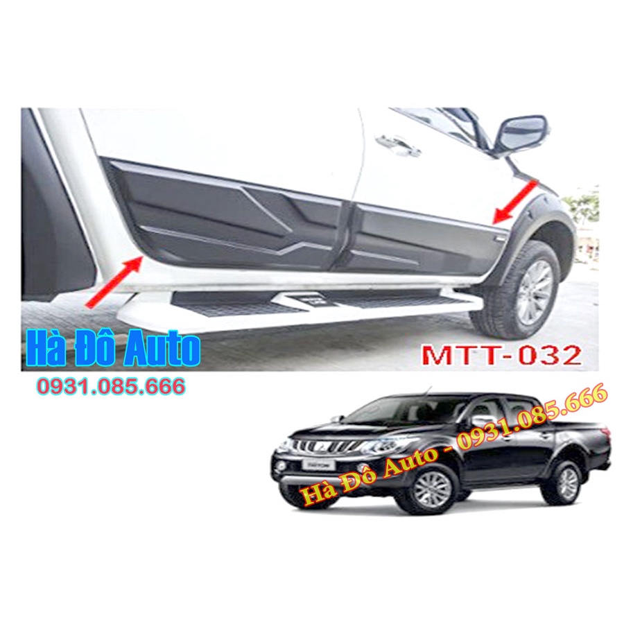 Nẹp Sườn Triton 2015 2016 2017 2018 - Ốp Hông Triton 2015/2018