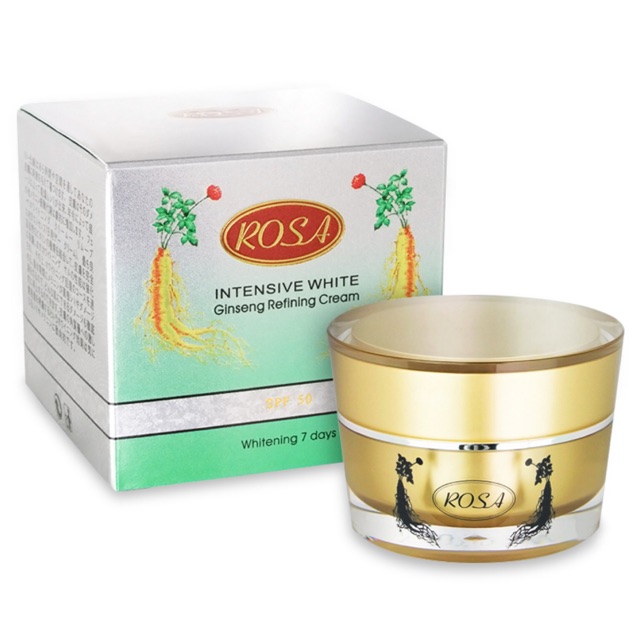 Kem Rosa nhân sâm đỏ trắng da