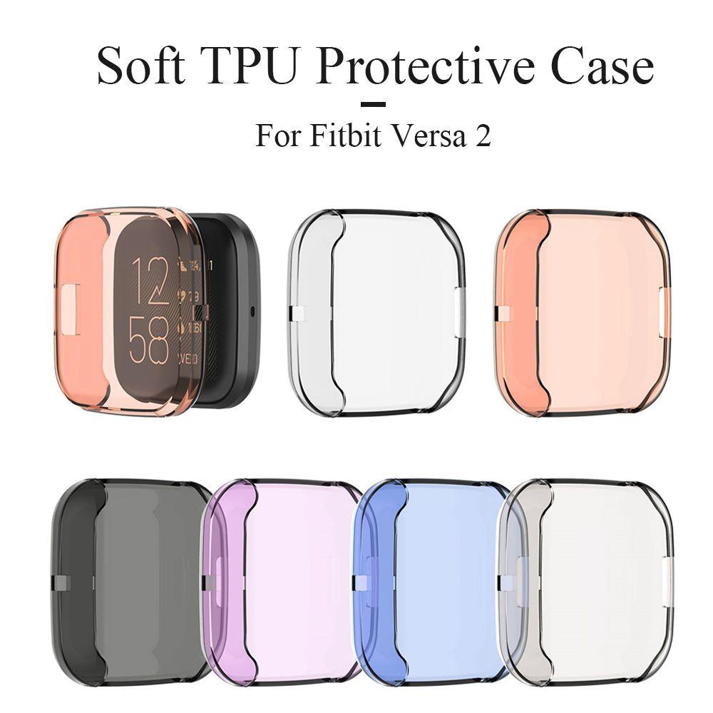Ốp TPU Mềm Bảo Vệ Mặt Đồng Hồ Thông Minh Fitbit Versa 2