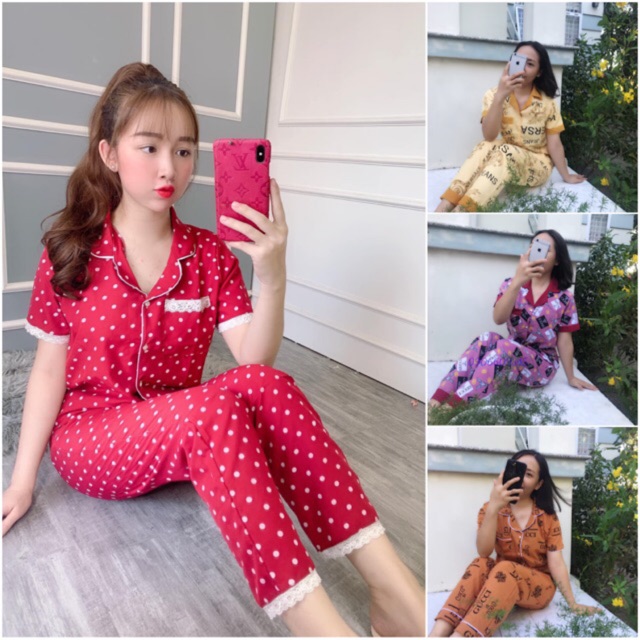 (Sale) Đồ bộ Pijama Kate Lụa 40-62kg