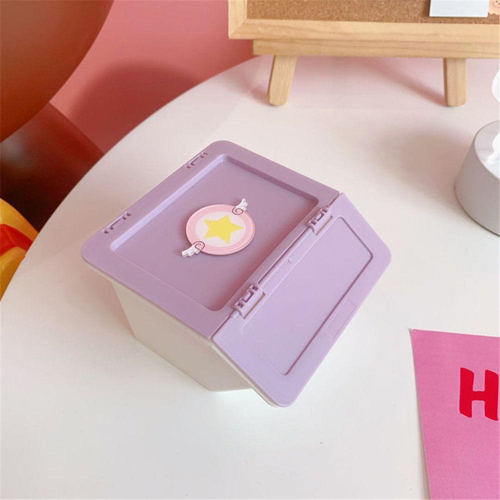 Hộp Đựng Đồ Đa Năng Màu Tím Phong Cách Nhật Bản