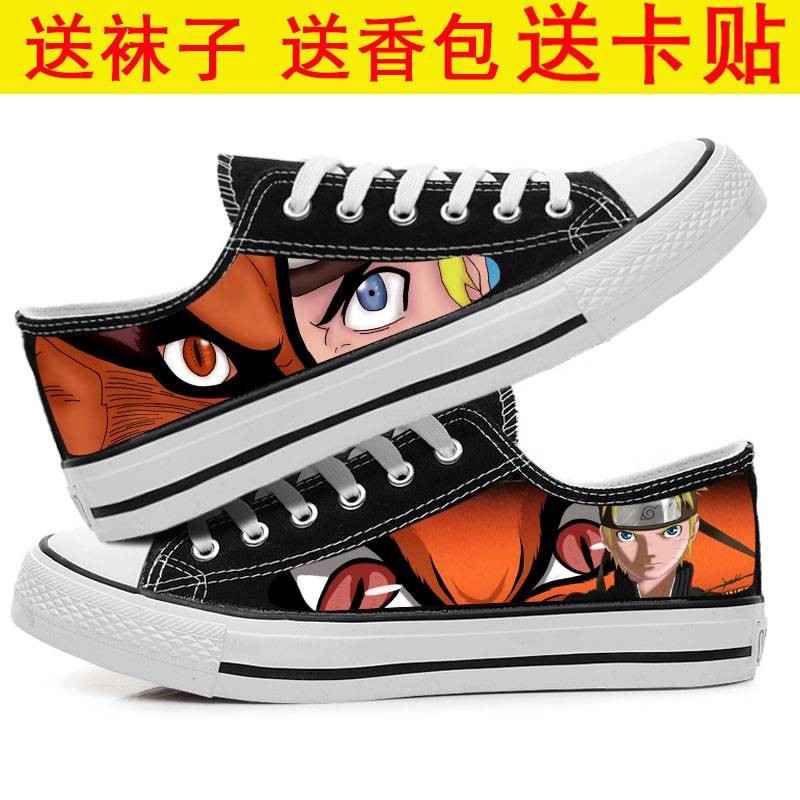 Naruto Trend Sports Canvas phiên bản Hàn Quốc giày nam tăng chiều cao | BigBuy360 - bigbuy360.vn