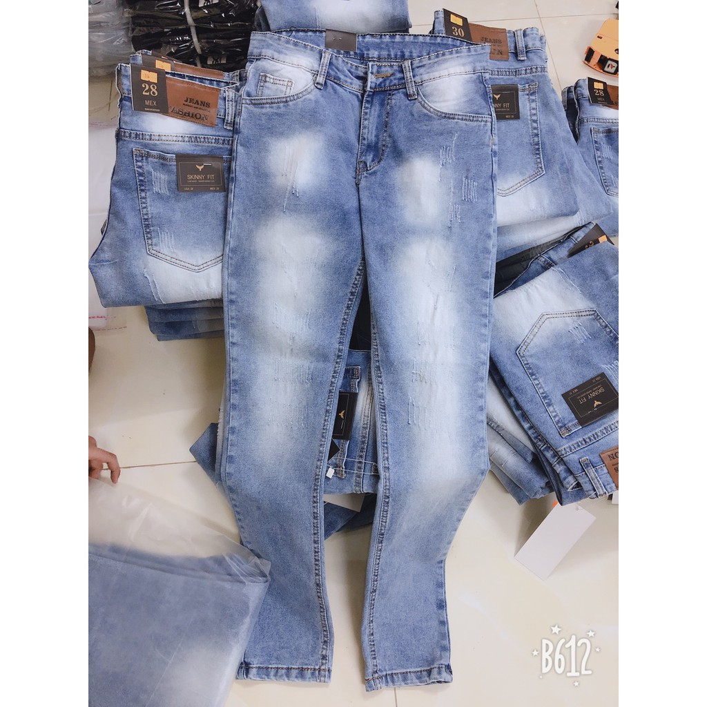 QUẦN JEAN NAM XANH NHẠT 114 MODE -1