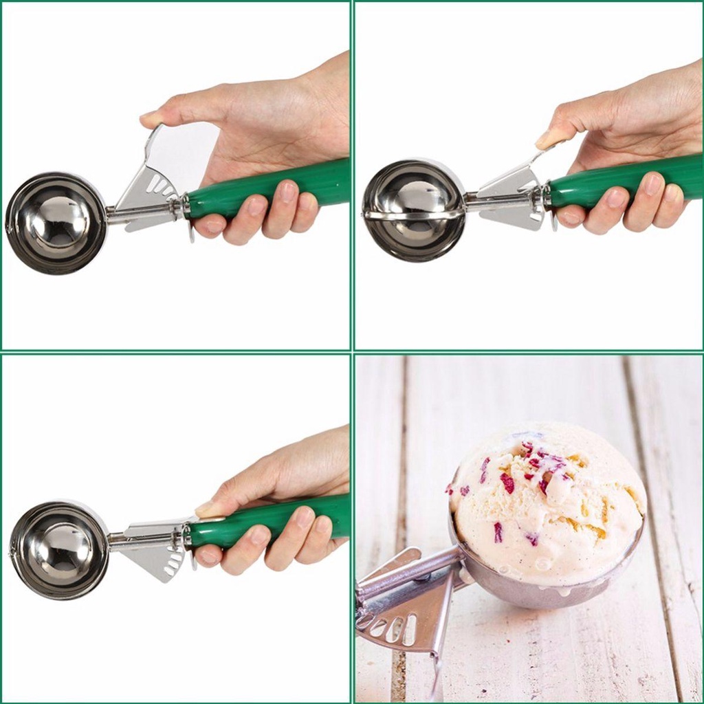 Muỗng Múc Kem / Trái Cây 9 Kích Cỡ Tiện Dụng Cho Nhà Bếp