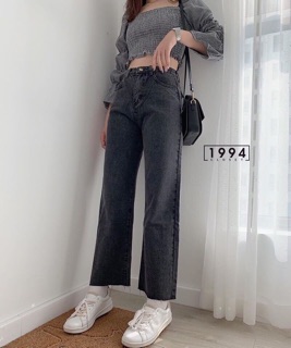 ☀️Baggy Jeans Ống Rộng Trơn