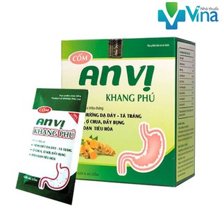 Cốm An Vị Khang Phú - Hỗ trợ làm giảm tổn thương dạ dày, tá tràng, giảm các triệu chứng như ợ hơi, ợ chua, đầy bụng