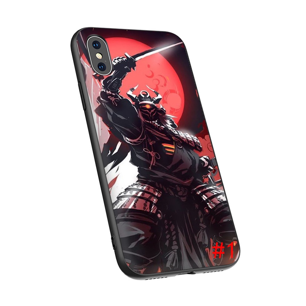 Ốp Điện Thoại Mềm Hình samurai Ninja Nhật Bản 74FR Cho iphone 5 5S 6 6S 7 8 Plus X XS Max XR SE 2016 2020