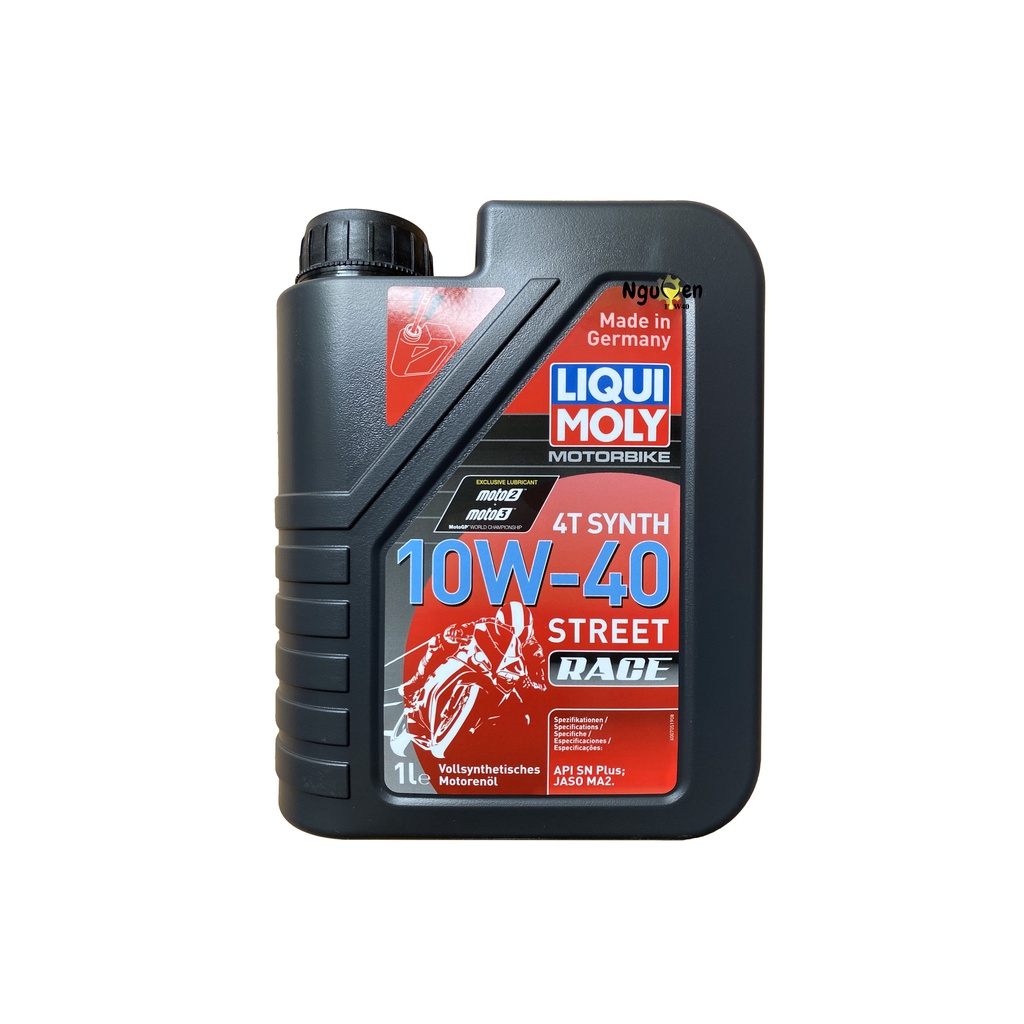 Liqui Moly Street Race 10w40 1L nhớt tổng hợp dành cho xe số