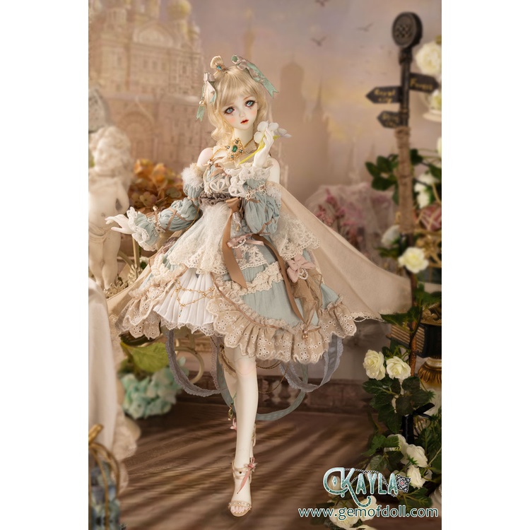 Búp Bê bjd 1 / 3 bjd kayla gem 60cm Có Khớp Nối