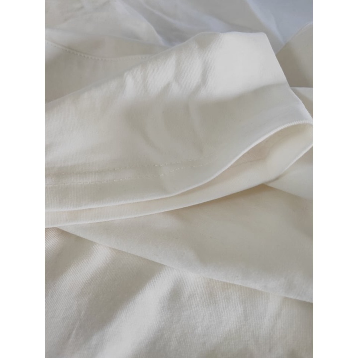 ÁO DÀI TAY CỔ V FORM RỘNG, VẢI COTTON MỀM MỊN, MẪU ĐƠN GIẢN PHÙ HỢP CẢ NAM VÀ NỮ