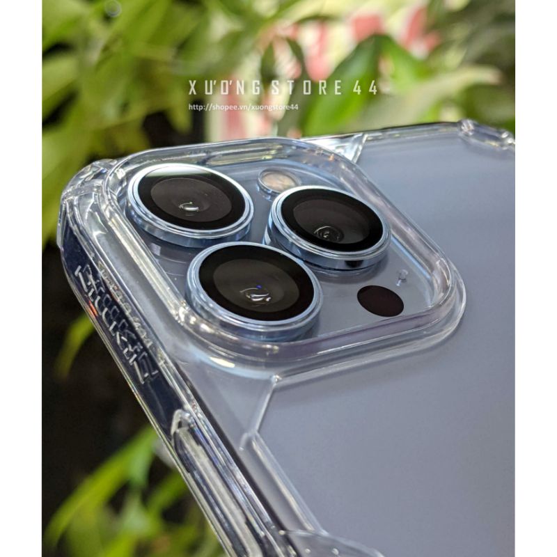 Ốp lưng iPhone 13/13 Pro/13 Pro Max chống sốc NILLKIN trong suốt viền TPU - Nature TPU Pro Case