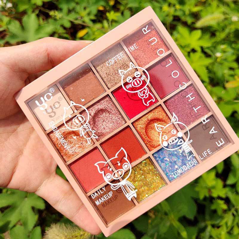 Bảng mắt 16 ô nhũ ngọc trai HADAPRO F206 | BigBuy360 - bigbuy360.vn