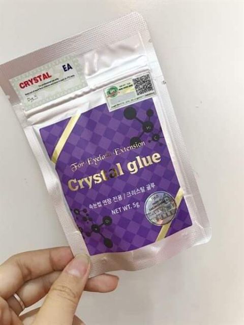 KEO NỐI MI KO CAY, SIÊU BỀN CRYSTAL