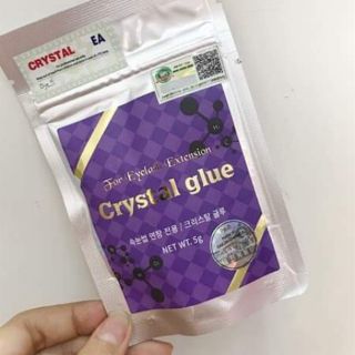 KEO NỐI MI KO CAY, SIÊU BỀN CRYSTAL