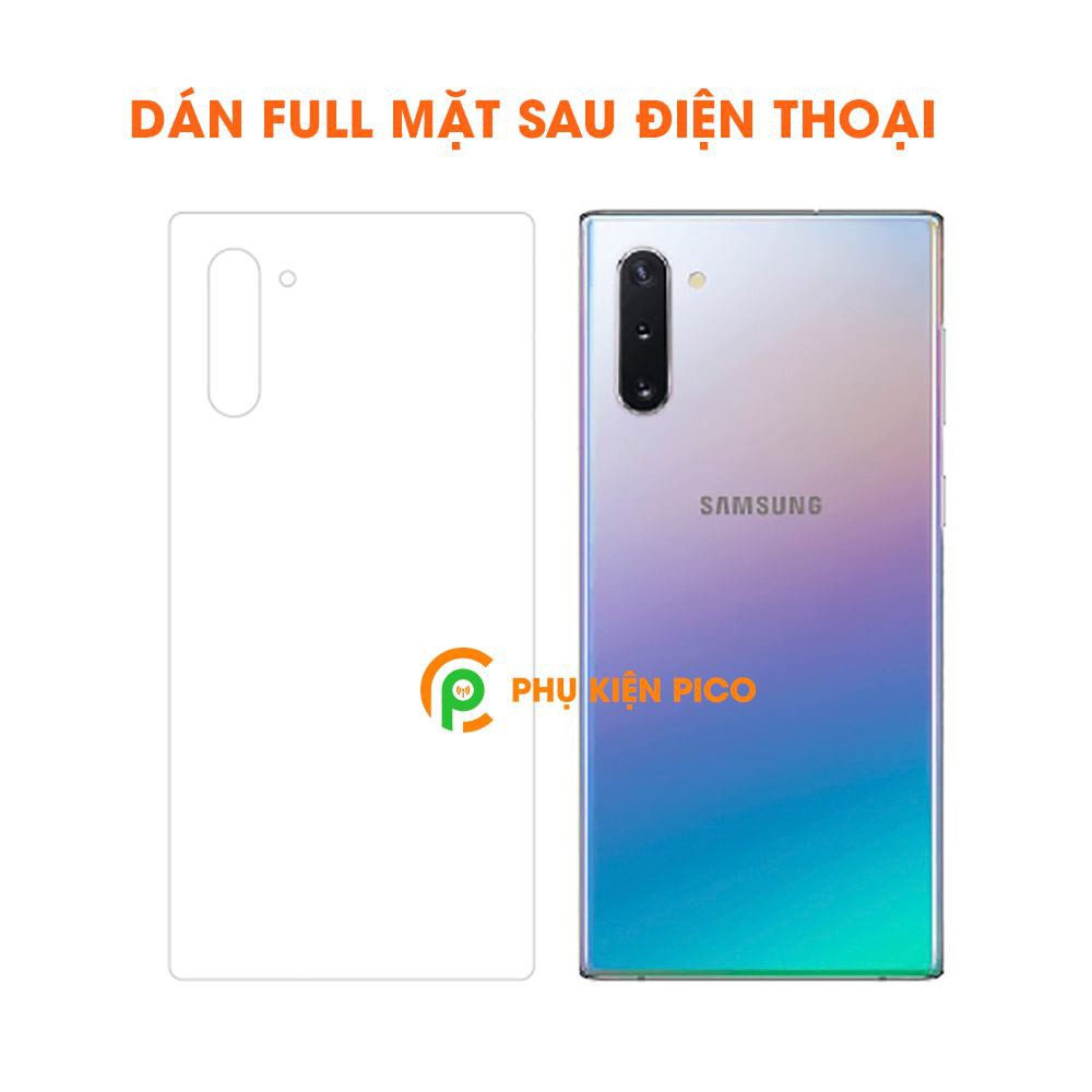 Miếng dán PPF mặt sau cho Samsung Galaxy Note 10